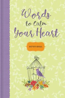 Words to Calm Your Heart A Devotional Journal  9781633261617 Front Cover