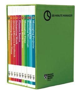 HBR 20-Minute Manager Boxed Set (10 Books) (HBR 20-Minute Manager Series)  9781633690950 Front Cover