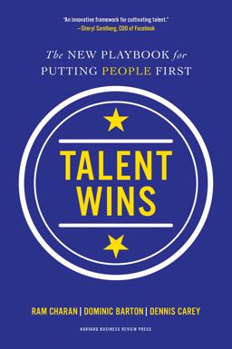 Talent Wins The New Playbook for Putting People First  9781633691186 Front Cover