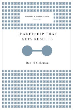 Leadership That Gets Results (Harvard Business Review Classics)  9781633692626 Front Cover