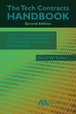 Tech Contracts Handbook 2nd 9781634251785 Front Cover