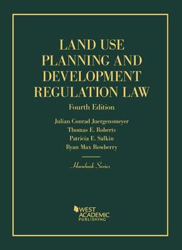 LAND USE PLAN.+DEV.REGULATION..HORNBOOK  9781634593069 Front Cover