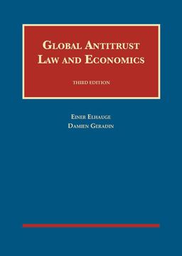 Global Antitrust Law and Economics 3rd 9781634593533 Front Cover