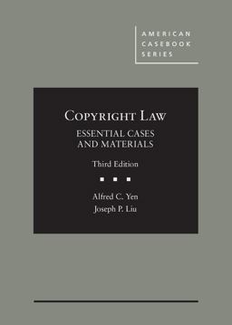Copyright Law, Essential Cases and Materials