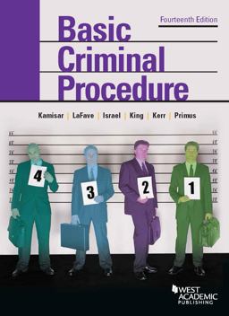 Basic Criminal Procedure Cases, Comments and Questions 14th 9781634595018 Front Cover