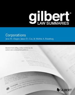 Gilbert Law Summaries Corporations 16th 9781634598828 Front Cover