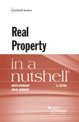 Real Property in a Nutshell:  9781634599207 Front Cover