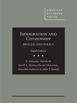 IMMIGRATION+CITIZENSHIP:PROCESS+POLICY  9781634599283 Front Cover