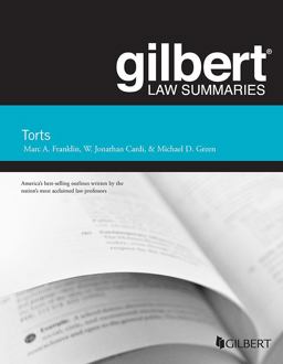 Gilbert Law Summary on Torts 25th 9781634602747 Front Cover