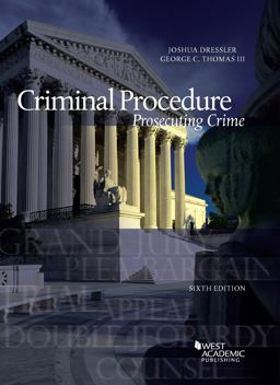 Criminal Procedure, Prosecuting Crime