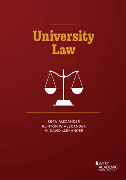 University Law  9781634604802 Front Cover