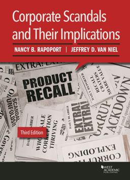 Corporate Scandals and Their Implications 3rd 9781634604895 Front Cover