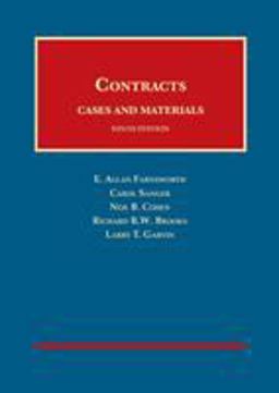 Contracts: Cases and Materials.+MTRLS. 9th 9781634606530 Front Cover