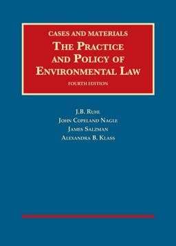 The Practice and Policy of Environmental Law