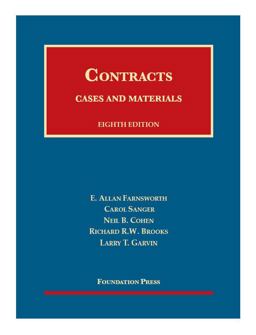 Cases and Materials on Contracts - Casebook Plus