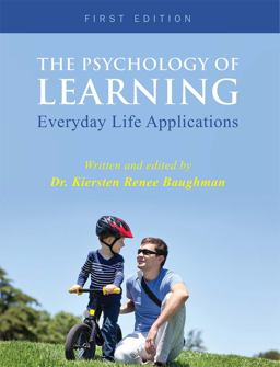 The Psychology of Learning Everyday Life Applications 1st 9781634874229 Front Cover