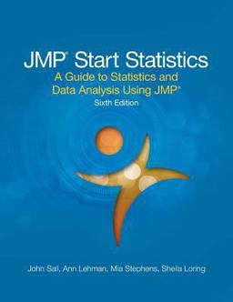 JMPï¿½ Start Statistics A Guide to Statistics and Data Analysis Using JMPï¿½, Sixth Edition 6th 9781635269017 Front Cover