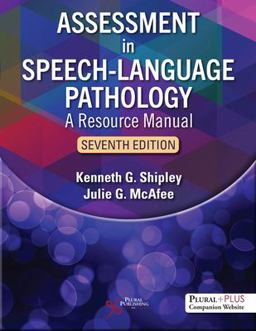 Assessment in Speech-Language Pathology A Resource Manual  9781635507102 Front Cover