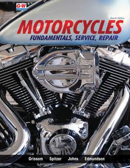 Motorcycles Fundamentals, Service, Repair 4th 9781635636970 Front Cover