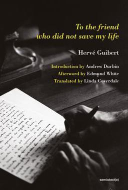 To the Friend Who Did Not Save My Life  9781635901238 Front Cover