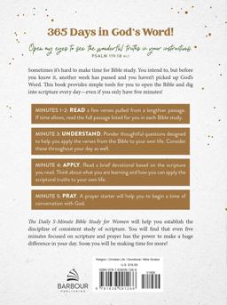 The Daily 5-Minute Bible Study for Women