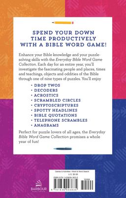 Everyday Bible Word Game Collection