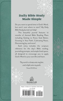 My Daily Bible Study Journal