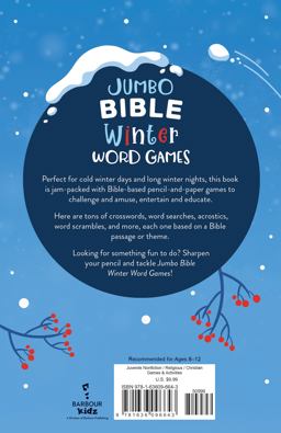 Jumbo Bible Winter Word Games