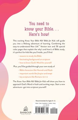 Know Your Bible NLV BIble for Kids [Girl Cover]