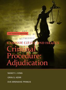     ADVANCED CRIMINAL PROCEDURE  9781636590783 Front Cover