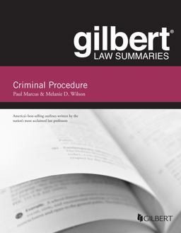 Gilbert Law Summary on Criminal Procedure 20th 9781636590943 Front Cover