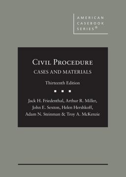 L   CIVIL PROCEDURE-CS.+MTRLS.  9781636591810 Front Cover