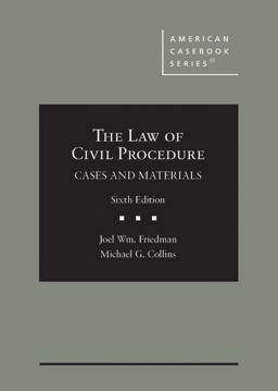 The Law of Civil Procedure