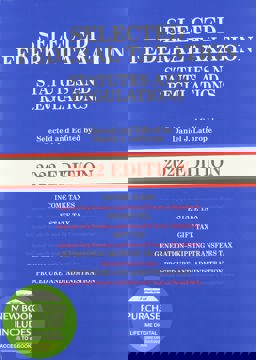 Selected Federal Taxation Statutes and Regulations, 2022 with Motro Tax Map 2022nd 9781636592633 Front Cover