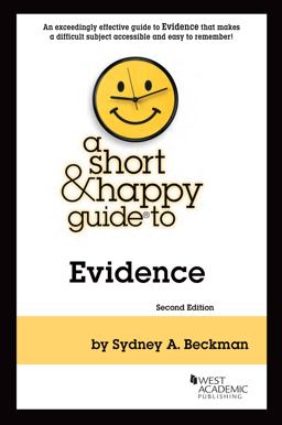     SHORT+HAPPY GUIDE TO EVIDENCE  9781636592862 Front Cover