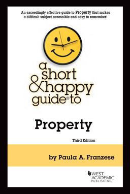     SHORT+HAPPY GUIDE TO PROPERTY  9781636592879 Front Cover