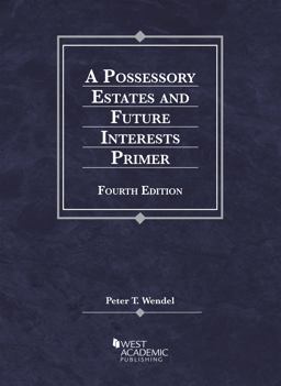     POSSESSORY ESTATES+FUTURE INTER.PRI  9781636593074 Front Cover