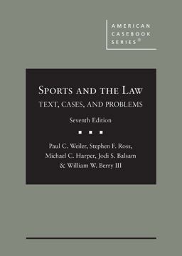 Sports and the Law Sports and the Law