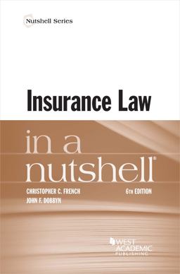     INSURANCE LAW IN A NUTSHELL  9781636595047 Front Cover