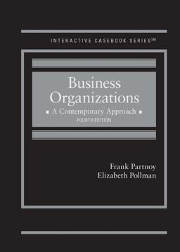     BUSINESS ORGANIZATIONS-W/ACCESS  9781636595375 Front Cover