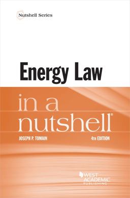     ENERGY LAW IN A NUTSHELL  9781636595726 Front Cover