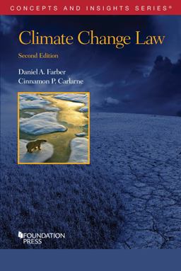     CLIMATE CHANGE LAW  9781636596266 Front Cover