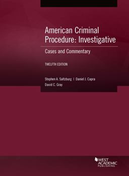     AMERICAN CRIM.PROC.:CS.+COMM.-W/ACC  9781636597409 Front Cover