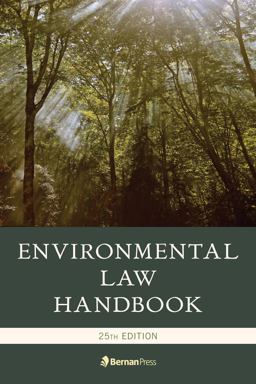Environmental Law Handbook 25th 9781636710723 Front Cover