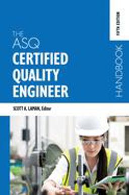 ASQ Certified Quality Engineer Handbook Fifth Edition  9781636940267 Front Cover