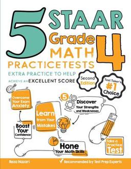 5 STAAR Grade 4 Math Practice Tests