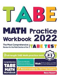 TABE Math Practice Workbook