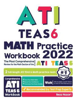 ATI TEAS 6 Math Practice Workbook