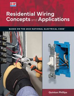 Residential Wiring Concepts and Applications Based on the 2023 National Electrical Codeï¿½  9781637767085 Front Cover