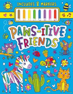 Paws-Itive Friends Coloring Kit